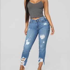 Fashion Nova Boyfriend Jeans